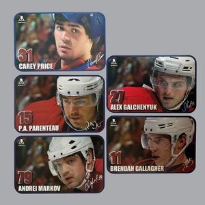 Montreal Canadians 2014-2015 Placemats (5)